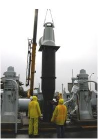 Vertical Mixed Flow Pump, Applicable Mild Sewage Drainage